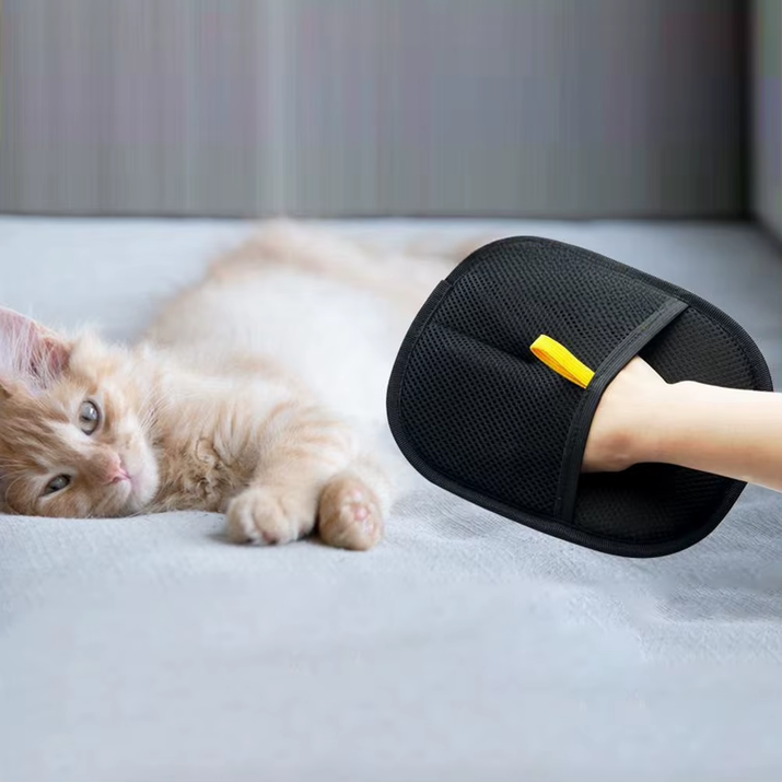 1/2/3/4/5Pcs Pet Hair Remover Mitt Pet Hair Remover Gloves Deshedding Brush Glove for Dog Cat Rabbit with Long/Short/Curly Hair